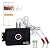 BNZHome Wireless Digital Kitchen Cooking Food Meat Thermometer 2 Probes Bluetooth w/ Timer and APP for iOS and Android for Grill,BBQ,Oven,and Boiling.(Black)