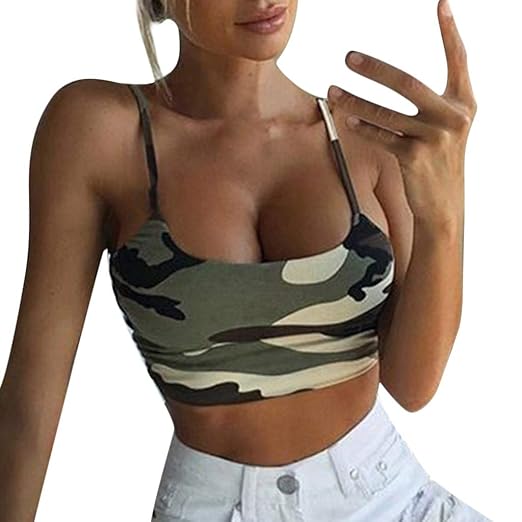 Tanktops Damen Dasongff Damen ärmellose Riemen Tank Tops BH Crop Bustier Korsett Weste Rückenfreie Weste Bauchfrei Tops Crop 