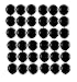 Elecrainbow 5 Inch 100 Pieces Mini Small Black Balloons for Halloween Birthday Wedding Baby Shower Retirement Graduation Party Decorations