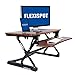 FlexiSpot Stand up Desk - 35 Height Adjustable Standing Desk Riser (Mahogany)