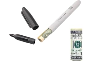 Fake Pen Diversion Safe Marker (1 Pack) - Realistic Pen Diversion Safe - Hidden Secret Compartment Decoy Permanent Marker - H