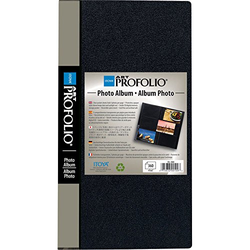 Itoya Art Portfolio Photo Album Photos Clear Pocket Sheets Hold 3 Photo Per Page (360 4 Inch x 6 Inch)