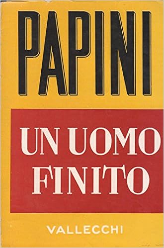 Un Uomo Finito Giovanni Papini Amazon Com Books