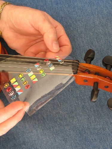 Fretless Finger Guides 3/4 Beginner Violin Finger Guide Helps You Learn ...