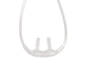 Medline Soft Touch Oxygen Cannula without Tubing, Latex Free, Adult Size (Pack of 50)