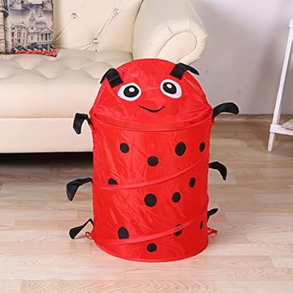 Cesto de Almacenamiento de Juguetes para niños GTKY Cesto de Ropa de