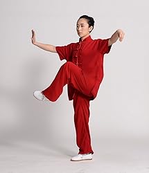ZooBoo Unisex Short Sleeve Taichi Uniform Summer