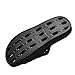 Xomiboe Mens Shower Shoes for College Dorm Room Essentials Student Boy Women Bathroom Slippers Shower Sandals Slides With Holes Quick Dry Man Non Slip Guys Hotel Male Bath (Black,EU40-41)