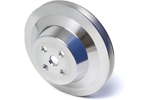 CVF RACING V-Belt Water Pump Pulley for Small Block Ford, 289, 302, 351W, 351C