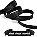KATCHON Class of 2019 Graduation Banner - Classy and Unique Graduation Decorations for Graduation Party Supplies 2019, Brown Kraft Paper Decor and Black Ribbon, Large, 6.3 x 6.3 Inch