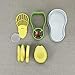 Kinsy Avocado Tool Set | 5-in-1 Multi-Functional Avocado Slicer, Keeper, Cutter, Masher, Pitter, Peeler | Green Plastic & Stainless Steel
