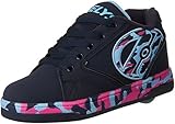 Heelys Girl's Propel 2.0 (Little Kid/Big Kid/Adult) Navy/Pink/Light Blue/Confetti Sneaker 6 Big Kid, 7 Women's M