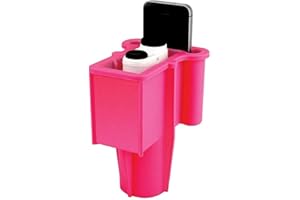 Range Gripper, The All-in-One Rangefinder/Smartphone Holder to Never Lose Valuables Again - Fits Any Golf Cart Cupholder for 