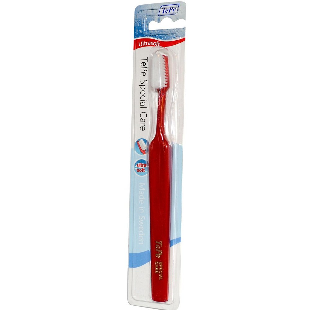 TePe Medium Red Special Care Toothbrush Amazon.co.uk Health