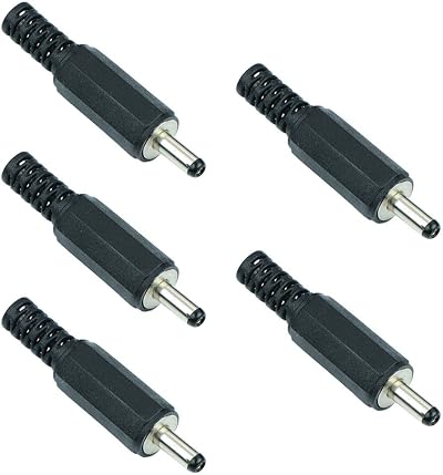 Switch Electronics 1.1mm x 3.5mm DC Power Plug Jack Connector Laptop Pack 5