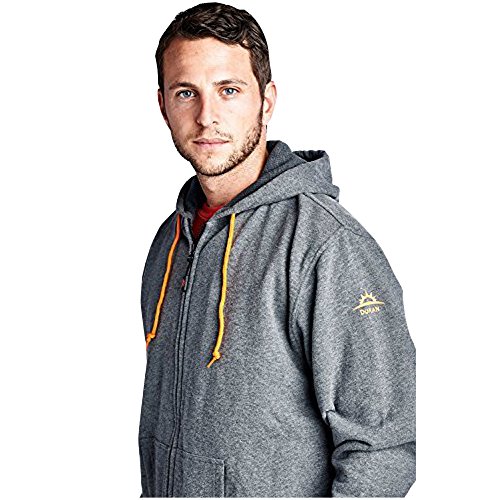 Duran 5V/2A Hooded Heated Jacket: Performance Full-Zip Hooded Fleece Sweatshirt (hoodie) - Holiday Gift, Medium