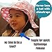 Toddler Boys Quick Dry Sun Protection Hat 50 UPF, Drawstring Adjustable, Stay-On (M: 6-18m, Blue Shark)
