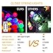 Color Changing Globe String Lights, 33Feet 100 LEDs USB Ball Fairy Lights Plug in with Timer Remote, Christmas Lights for Camping Dorm Party Wedding Indoor Outdoor Decoration (16Color + Multicolor)