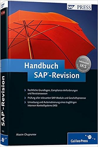 Handbuch Sap Revision Iks Audit Compliance Sap Press Amazon De Chuprunov Maxim Bucher