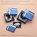SWEETV Gold Handmade Women's Hairpins Rhinestone Pearl Hair Pin Clip Accessories for Wedding Party