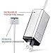 YGJ 60W Charger for 60W MacBook Pro Retina 13 Inch, 45W MacBook Air 11 Inch, 13 Inch, MagSafe 2 T Style Connector, Macbooks (Late 2012) & After