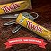 TWIX 100 Calories Caramel Chocolate Cookie Candy Bars, 0.71 oz Bar, 24-Count Box