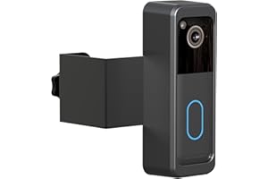 AISVAN Anti-Theft Blink Doorbell Door Mount,No-Drill Mounting Bracket for Blink Doorbell Camera 2nd Gen 2025 (Not for 1st Gen 2022) Easy to Install Blink Video Doorbell Accessories