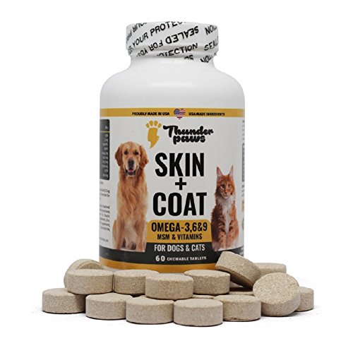 Buy Thunderpaws Skin and Coat Omega3, 6, 9 Chewable Tablets for Dogs