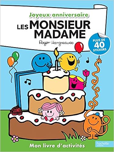 Monsieur Madame Joyeux Anniversaire French Edition Hargreaves Roger Amazon Com Books