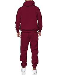 HHGKED Sweat suits men Tracksuits 2 Piece sets