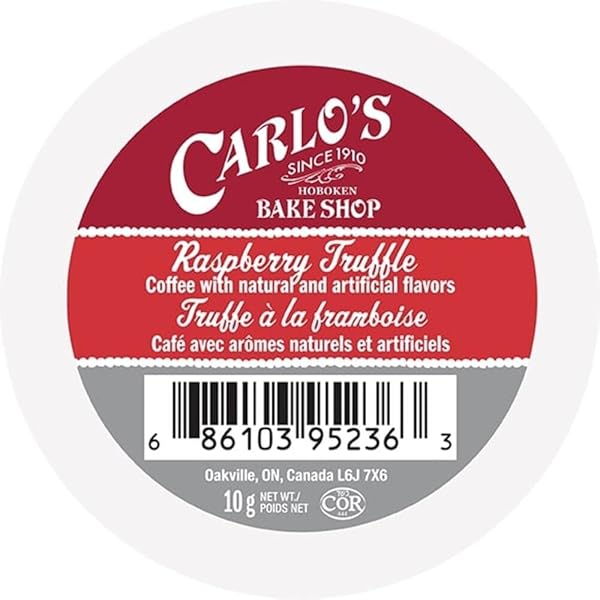 CAKE BOSS COFFEE, RASPBERRY TRUFFLE, 8.4 OZ, 24 COUNT