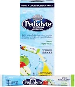 Amazon.com: Pedialyte Powder Packs, Apple, 1.2-Ounce (Pack of 2): Health & Personal Care