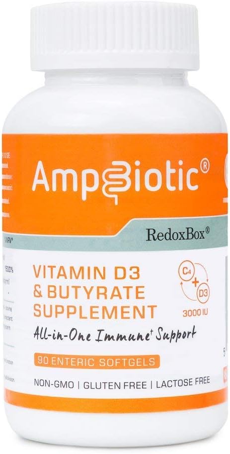 RedoxBox AmpBiotic Supplement, White, 90 count (Pack of 1)