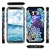 Casetego Compatible with Galaxy S8 Plus Case,Floral Three Layer Heavy Duty Hybrid Sturdy Shockproof Full Body Protective Cover Case for Samsung Galaxy S8 Plus,Mandala