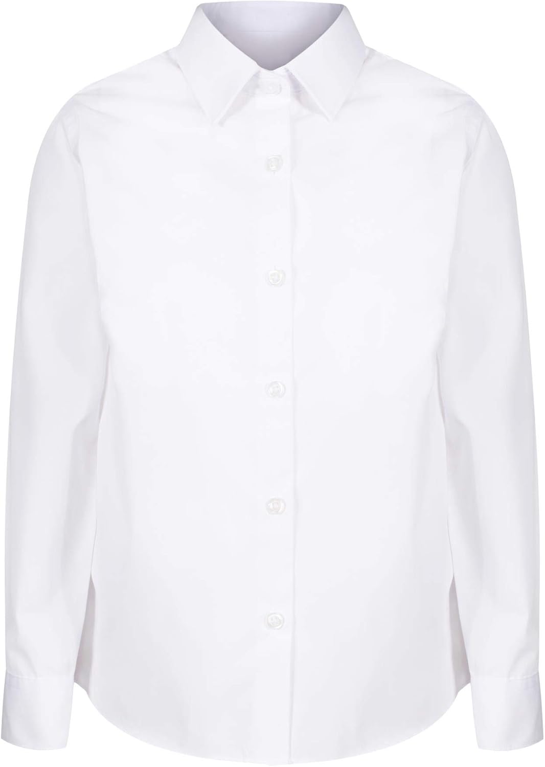 slim fit school shirts long sleeve
