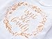 3Pcs Cotton Newborn Baby Girls Tops + Flower Pants + Headband Clothes Outfits Set (White#2, 0-6 Months)