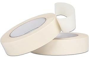 Mecefeno Freezer Tape to Write On, 110 Yards Removable Freezer Tape for Freezer Paper Ideal for Food Containers Refrigerator Food Labels Container Labels Includes 2 Rolls Each 0.71 inch×55 Yards