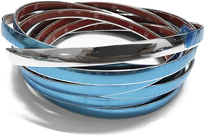 Amazon Radissy 車用 アクセント メッキ モール シルバー テープ ドレスアップ 汎用 カー用品 幅10 Mm 長さ3 M モール 車 バイク