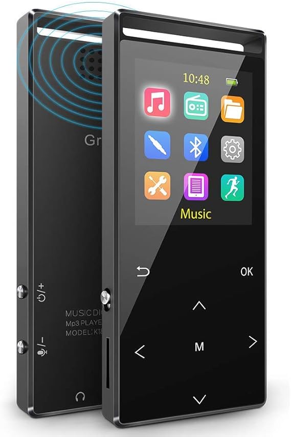 64GB MP3 Player compatible Bluetooth 5.0, Linein Burn Amazon.co.uk
