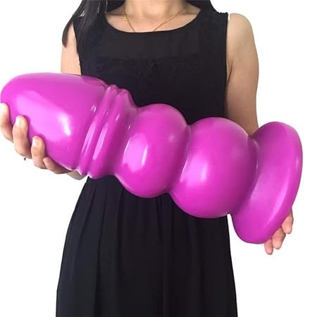36 * 12.7cm übergroßer analplug schwarz anal massage anal dilator erotik spielzeug arschschlampen, titten,
