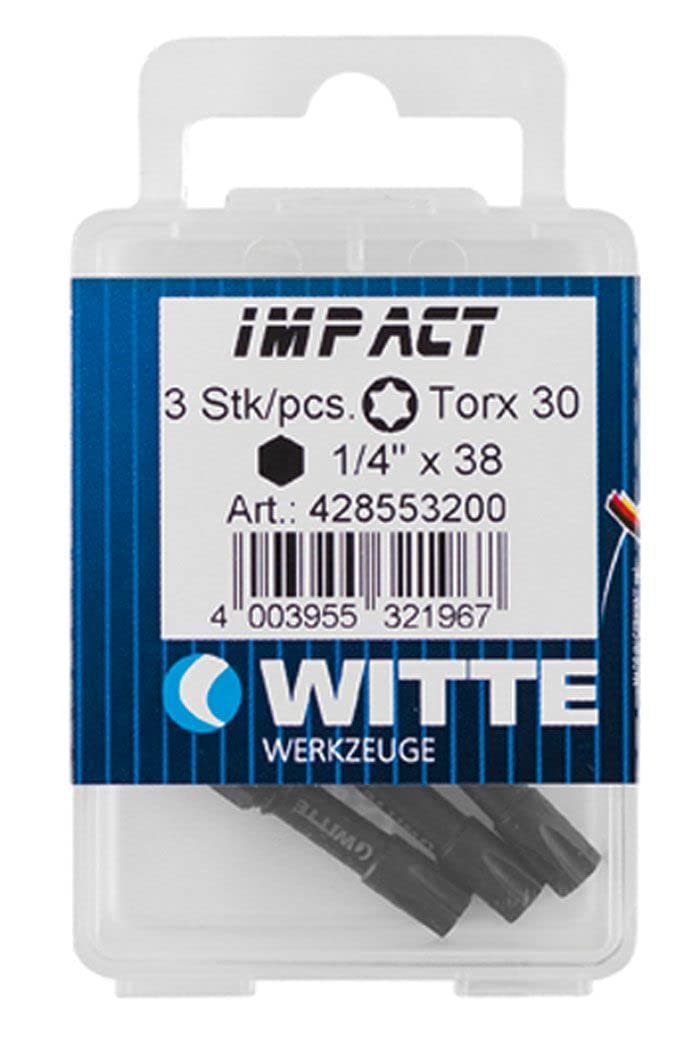 WITTE 428560-3 Puntas de impacto en cajita de plástico PZ 3