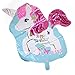 Unicorn Happy Birthday Balloons (3-Pack)