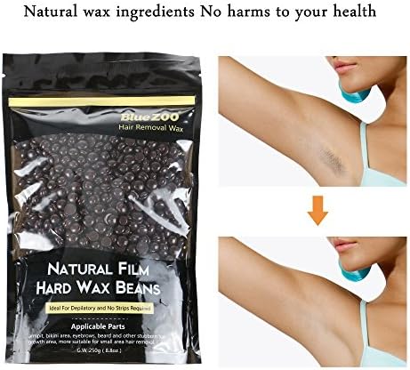 Hair Removal Wax Bean Stripless Natural Hot Film Hard Wax for Women and Men