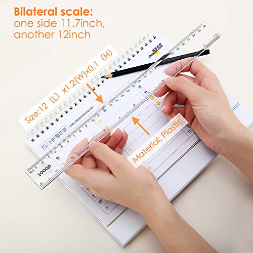 2 Inches+Plastic+Straight+Measuring+Student
