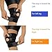 Breathable Non-Slip Knee Brace with Patella Stabilizer, EveShine Wraparound Knee Support Strap - Perfect for Hiking, Running, Training, Arthritis, Knee Injuries - for Women and Men, Fits Left Leg