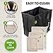 Reusable Produce Bags With Reusable Grocery Bags - Environmentally Friendly Organic Cotton Mesh Bags Bundled With Grocery Bags - Double Stitching, Durable, Easy To Clean, Machine Washable