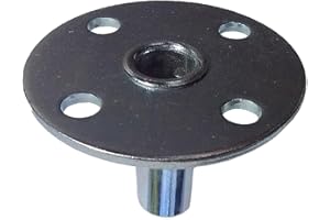 Broad Brimmed Top Hat Caster Socket for 7/16-inch Caster Stem. (Piano) Set of Four