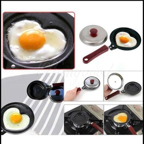 MiniInTheBox Heart Shaped Mini Non-stick Egg Frying Fried Pan Omelette Cooking Pan