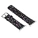 Urberry 38mm Bling Glitter Replacement Band for Apple Watch Series 2, Series 1, Sport, Edition (Black)