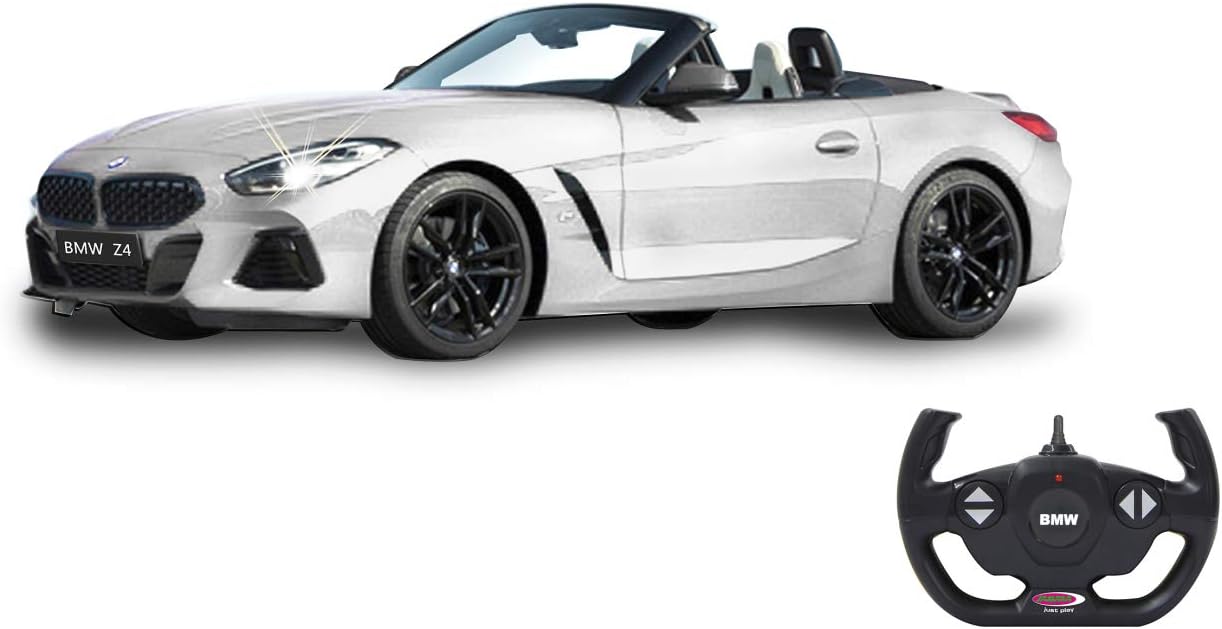 Jamara 405174 Modellino Bmw Z4 Roadster Scala 1 14 2 4 Ghz Con Licenza Ufficiale Fino A 1 Ora Di Funzionamento Velocita Ca 9 Km H Dettagli Perfetti Interno Dettagliato Luce Led Amazon It Giochi E Giocattoli
